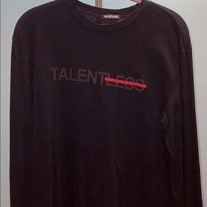 Talentless by Scott Disick black long sleeve